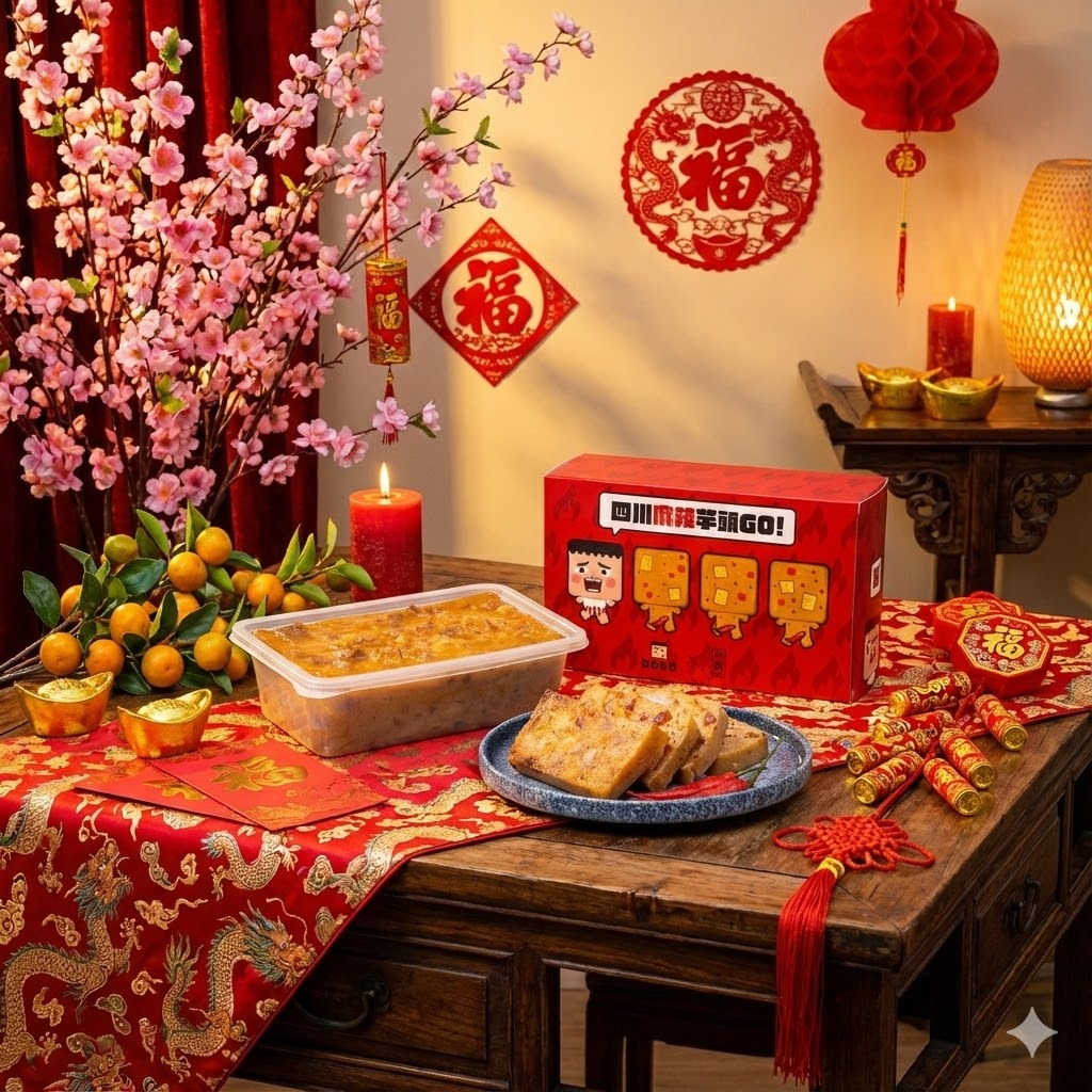 四川麻辣芋頭糕