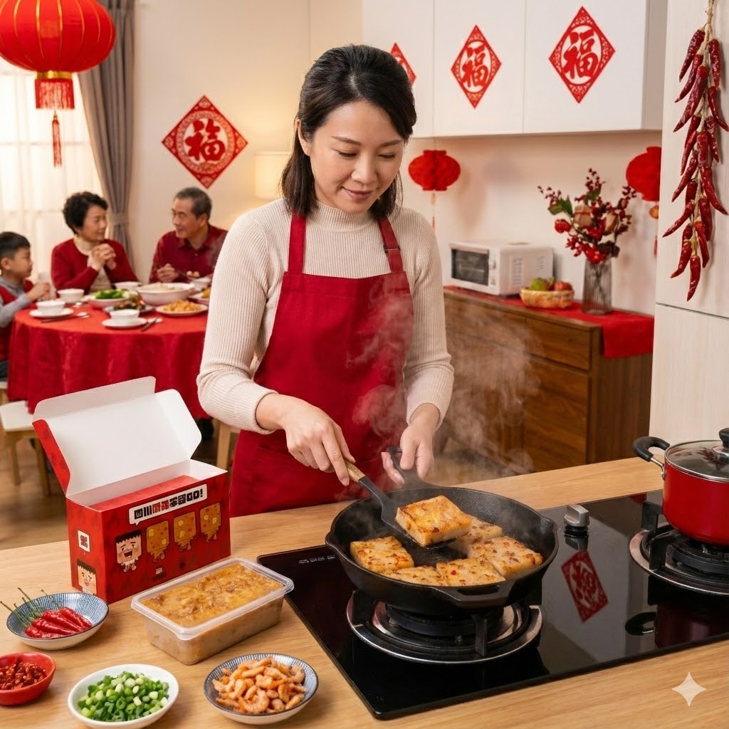 四川麻辣芋頭糕