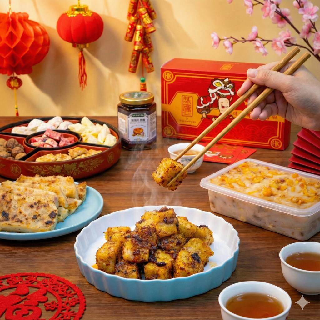 瑤柱臘味蘿蔔糕