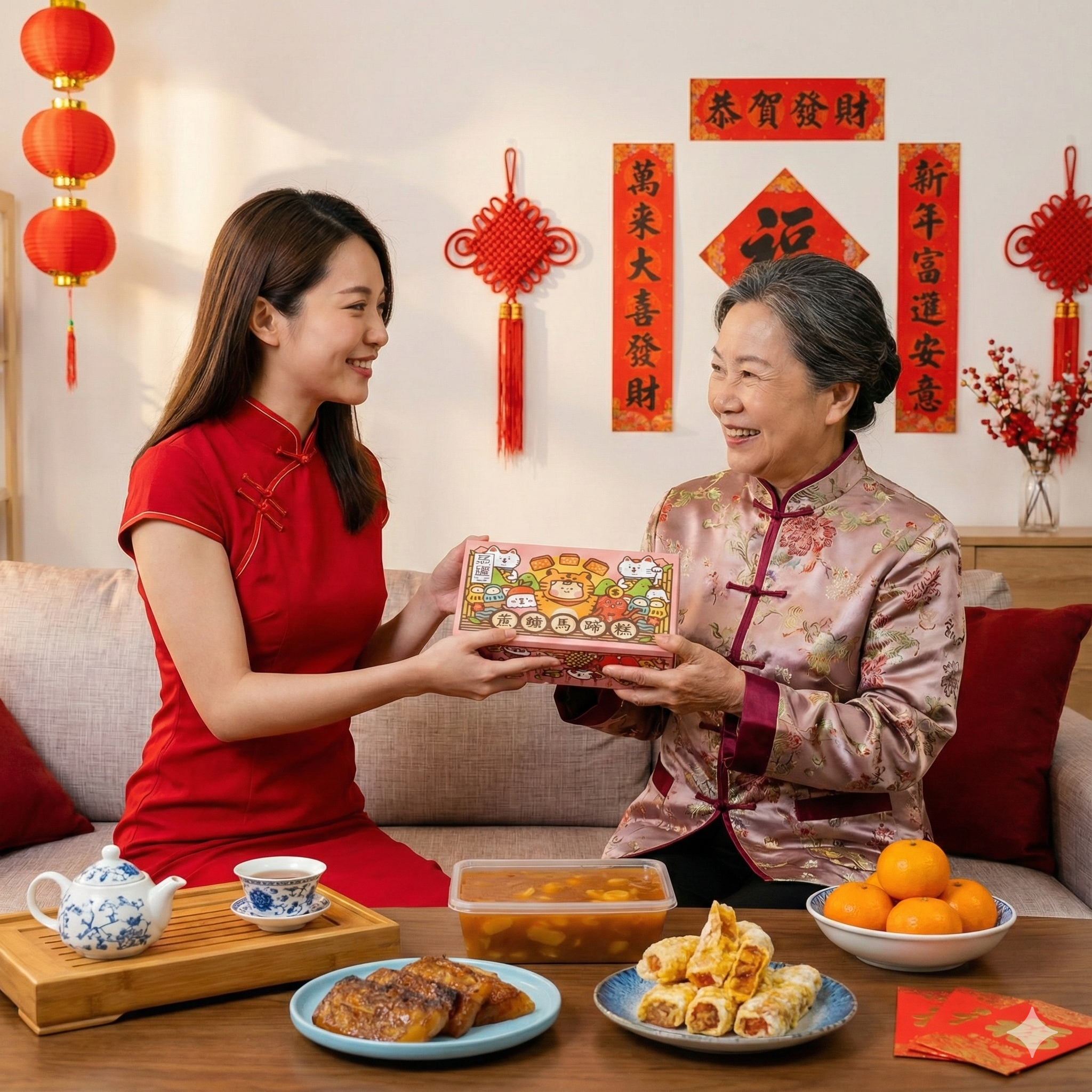 桂花蔗糖馬蹄糕