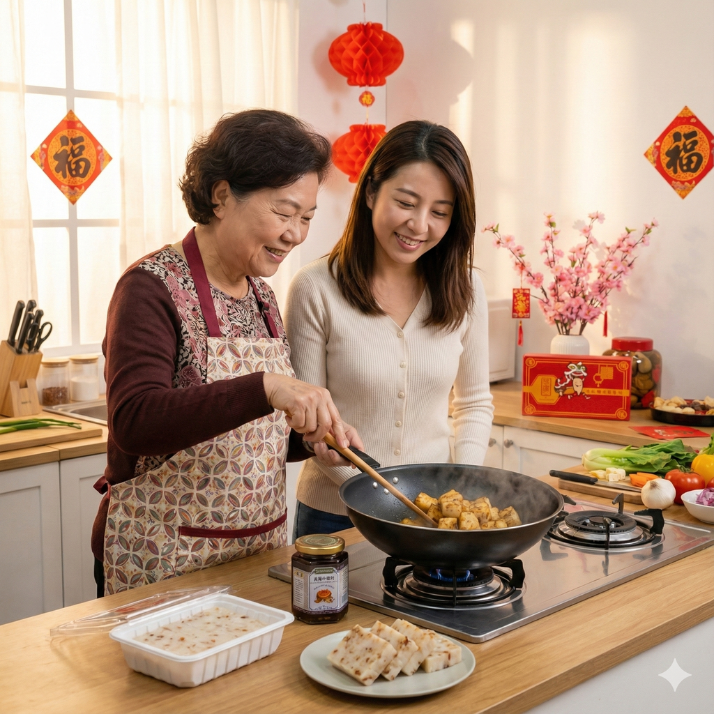 瑤柱臘味蘿蔔糕